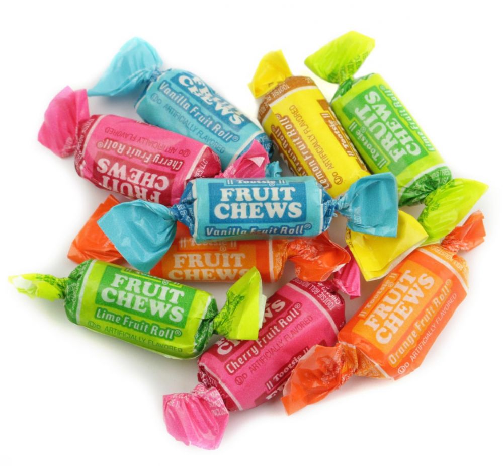 Assorted Fruit Chews Tootsie Rolls